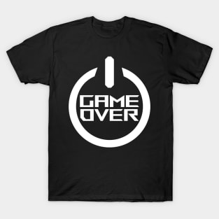 Game Over White T-Shirt